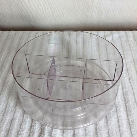 BETTER HOMES Plastic Turntable Organizer New 10.5 W/4.5‎ Deep - Picture 1 of 7